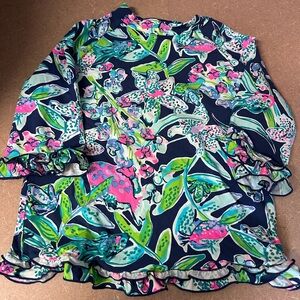 Lilly Pulitzer RashGuard Set, Girls Size 8